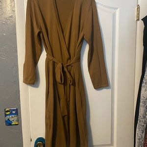 Anne Kline Wrap Knit Dress XL
